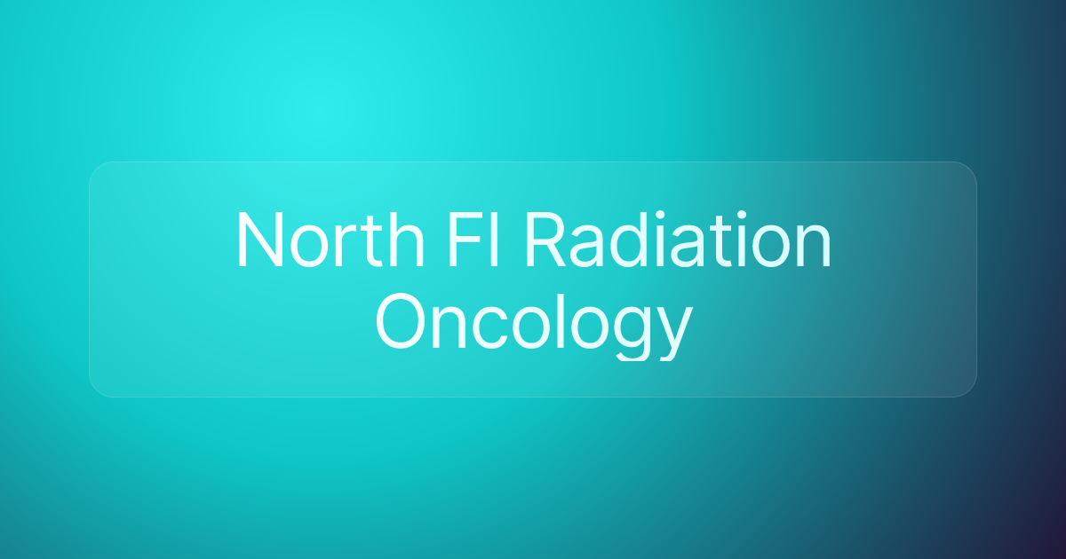 North Fl Radiation Oncology