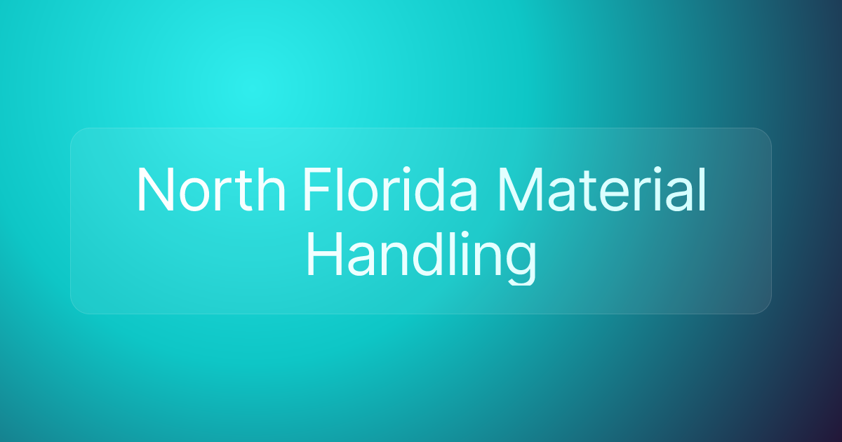 North Florida Material Handling