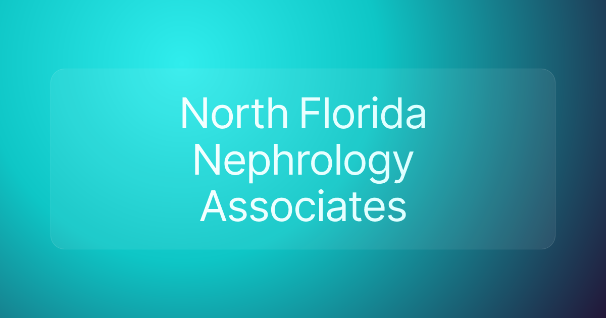 North Florida Nephrology Associates