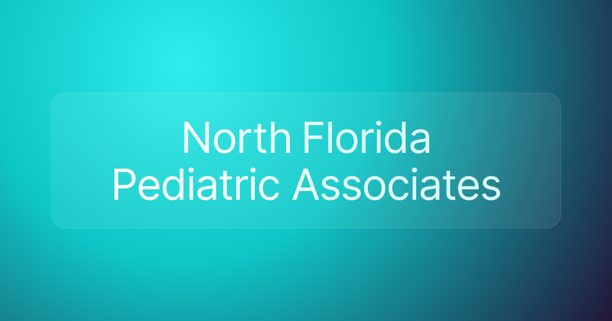 North Florida Pediatric Associates