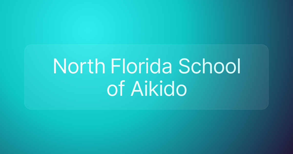 North Florida School of Aikido