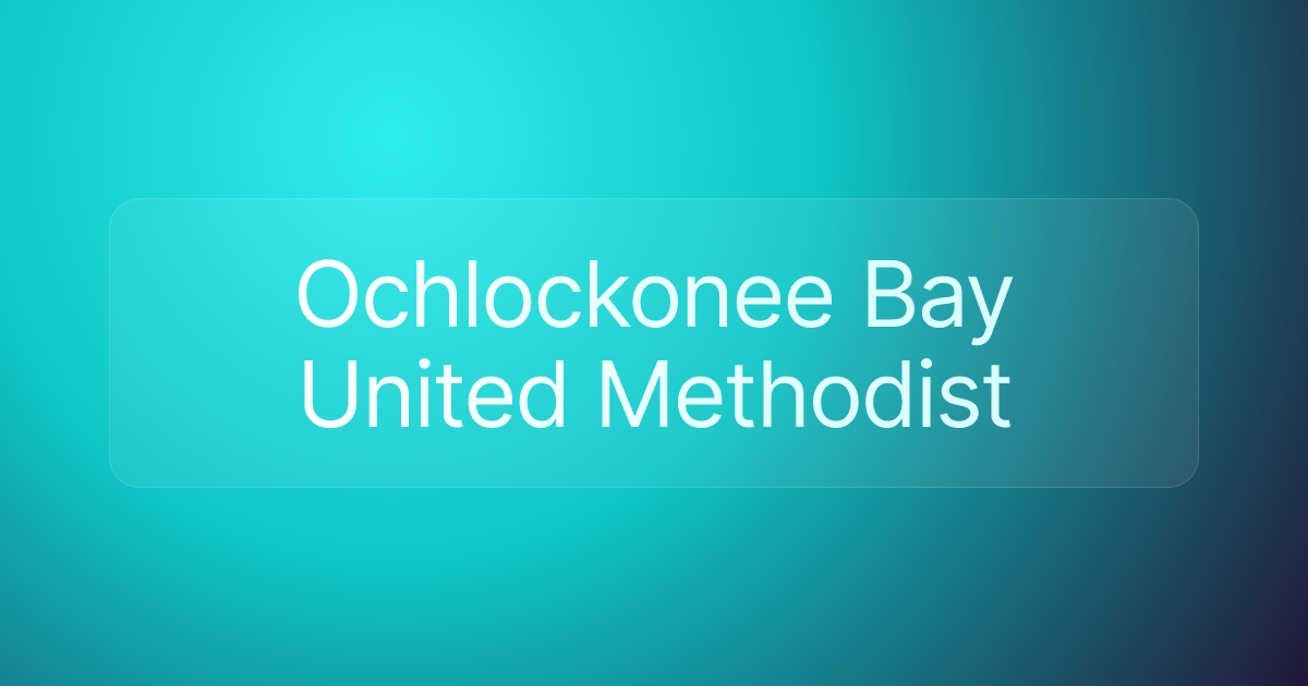 Ochlockonee Bay United Methodist