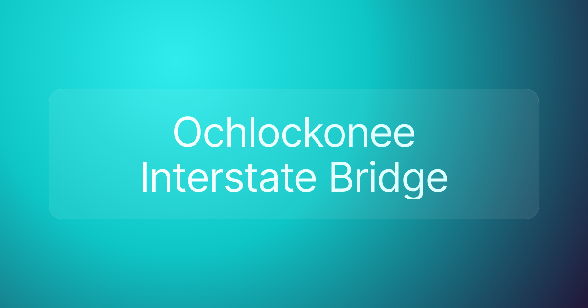 Ochlockonee Interstate Bridge