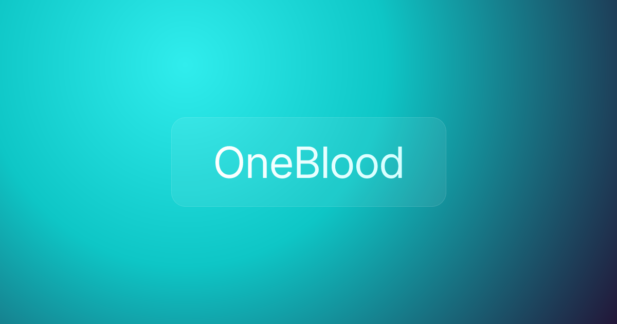 OneBlood