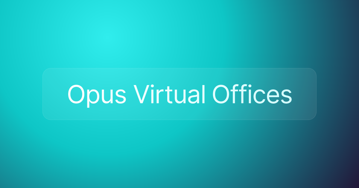 Opus Virtual Offices