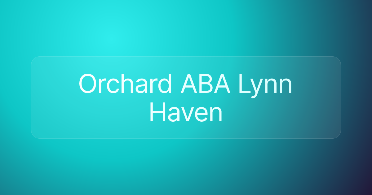 Orchard ABA Lynn Haven