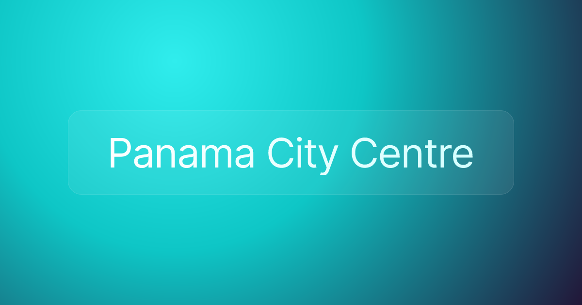 Panama City Centre