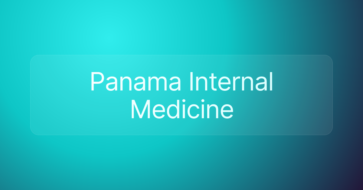 Panama Internal Medicine