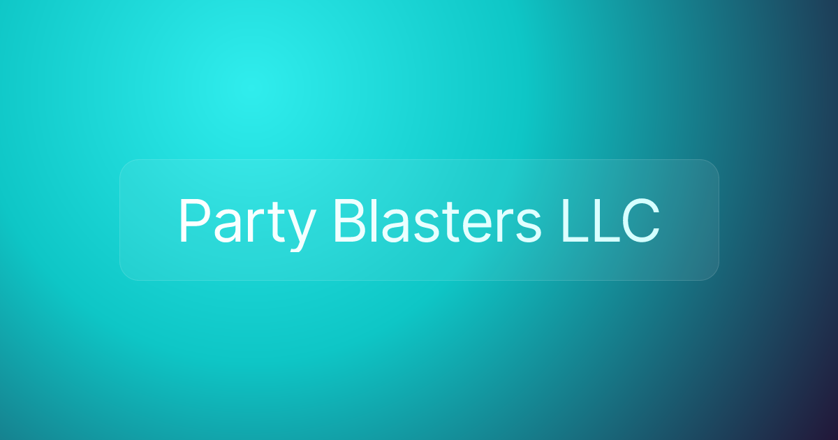Party Blasters LLC