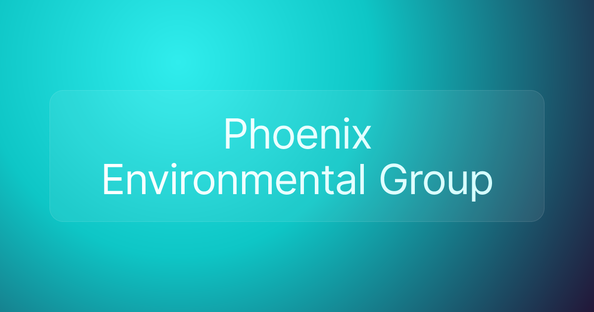 Phoenix Environmental Group