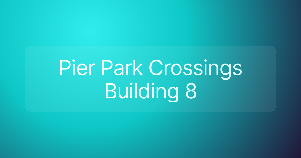 Pier Park Crossings Building 8
