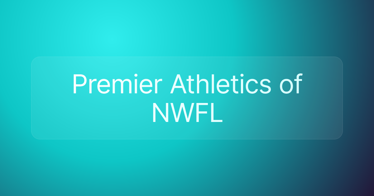 Premier Athletics of NWFL
