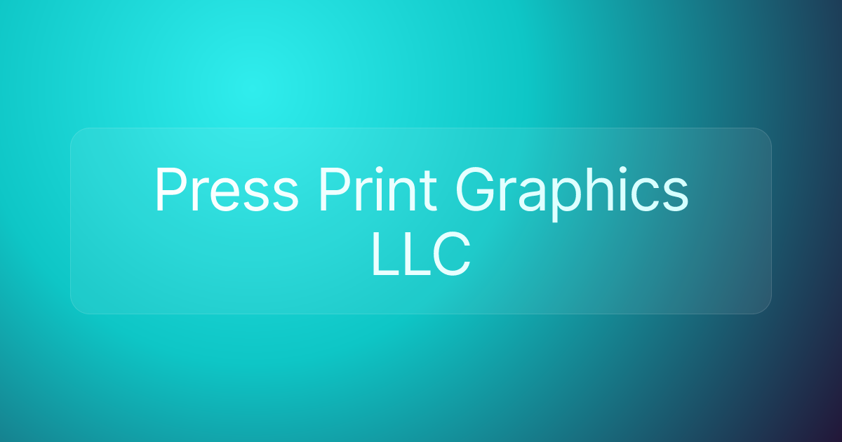 Press Print Graphics LLC