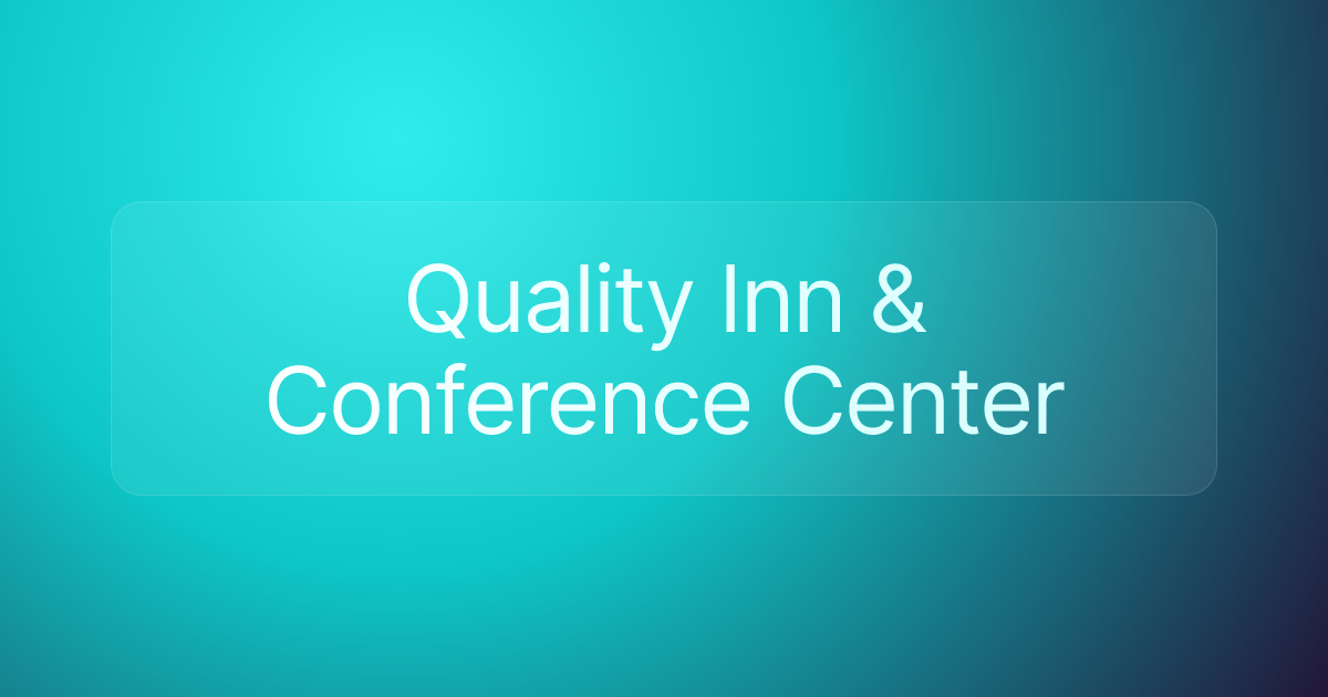 Quality Inn & Conference Center
