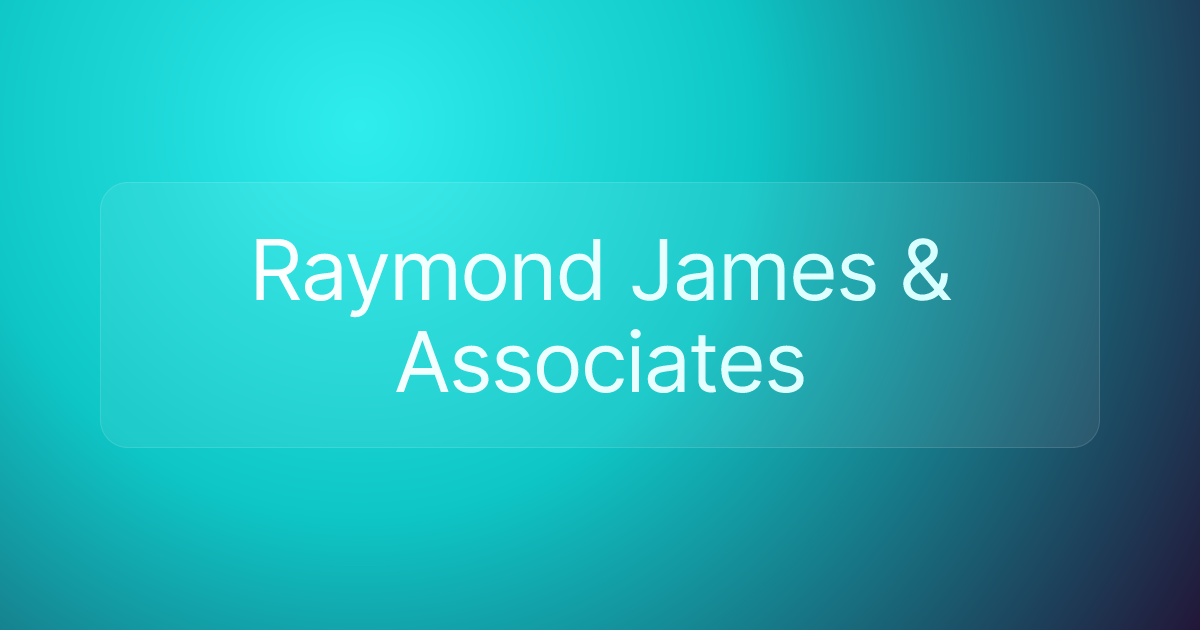 Raymond James & Associates
