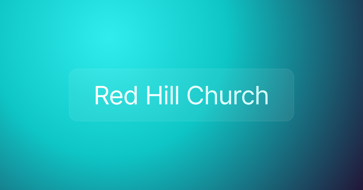 Red Hill Church