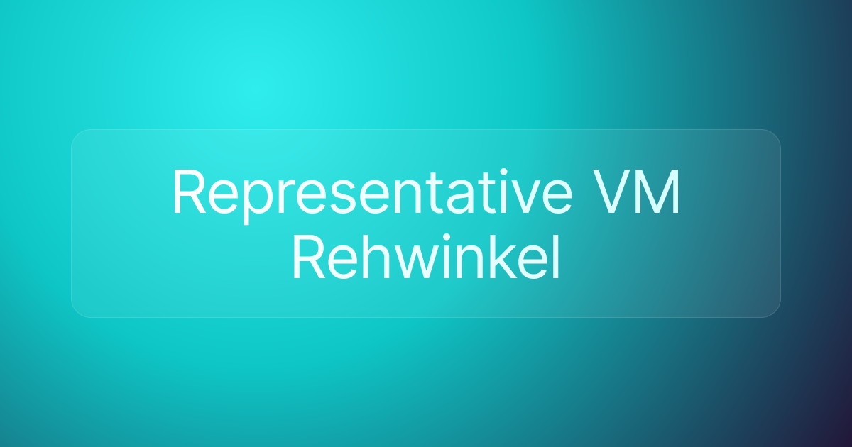 Representative VM Rehwinkel