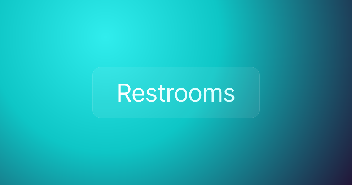 Restrooms