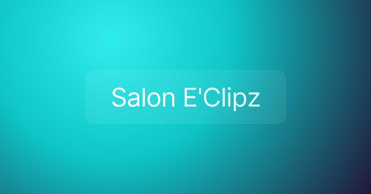 Salon E'Clipz
