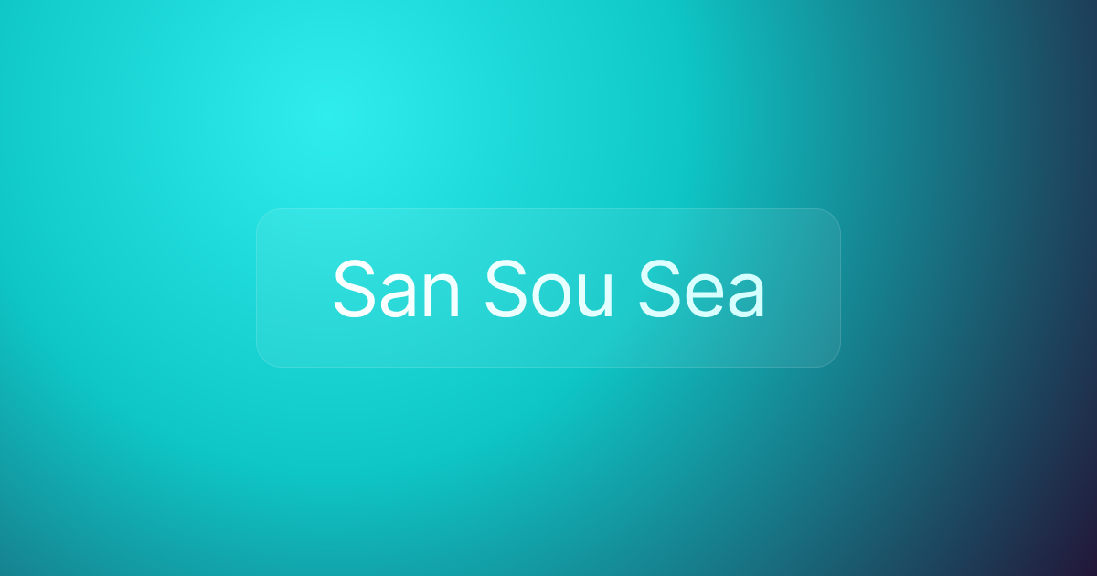 San Sou Sea