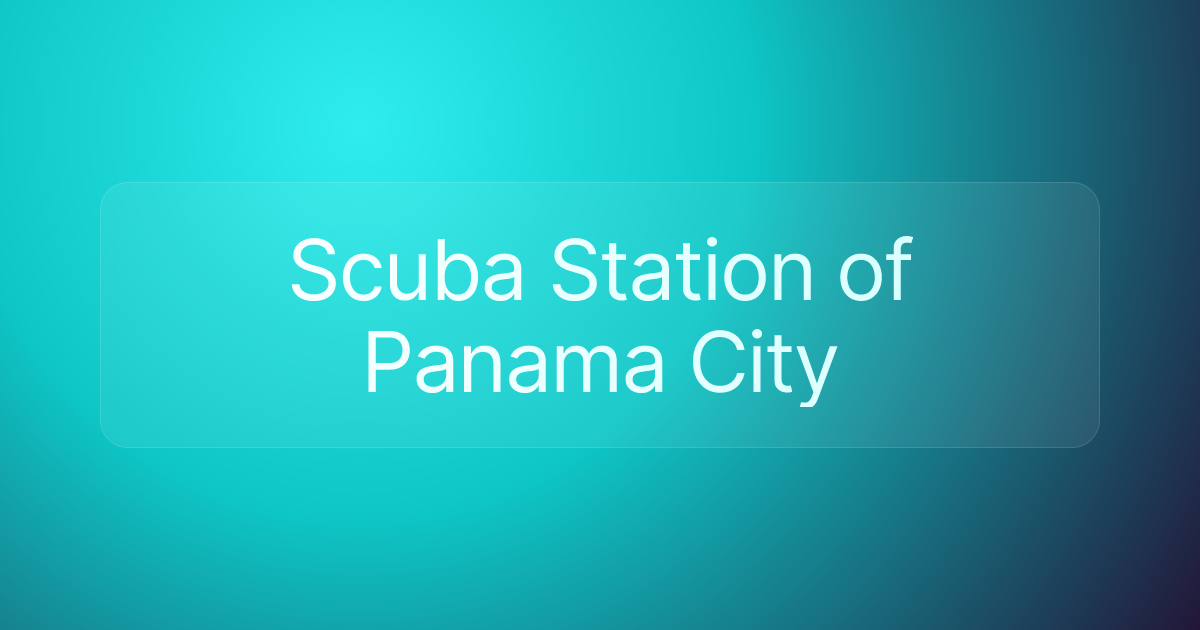 Scuba Station of Panama City