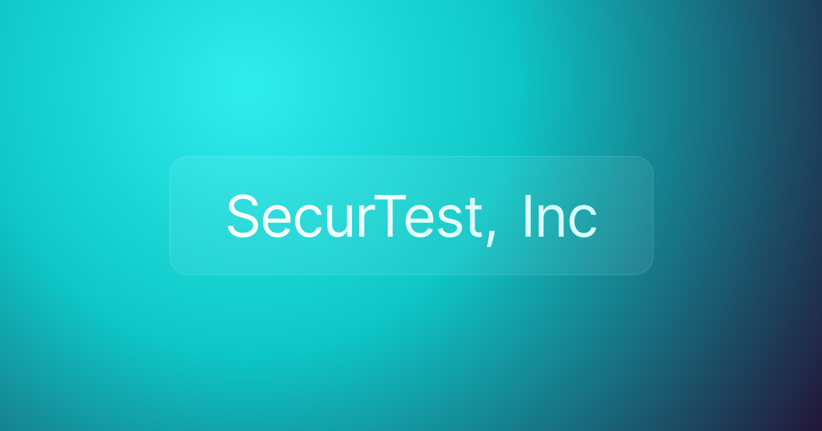SecurTest, Inc