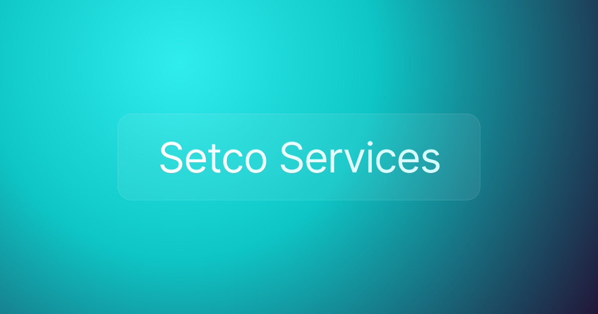 Setco Services