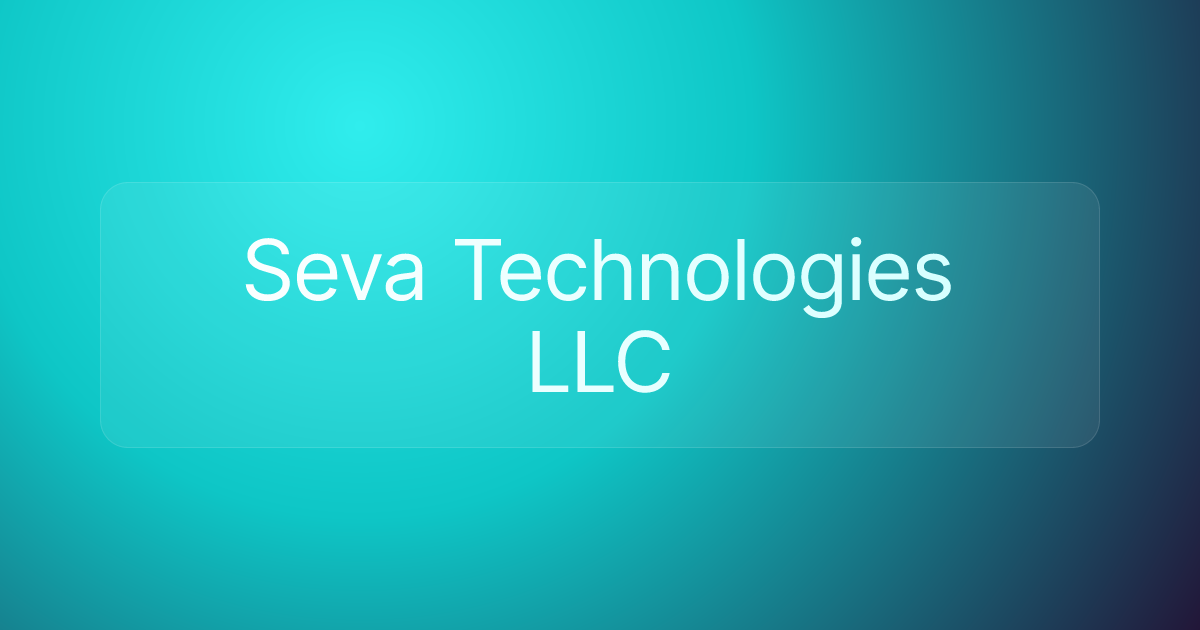 Seva Technologies LLC