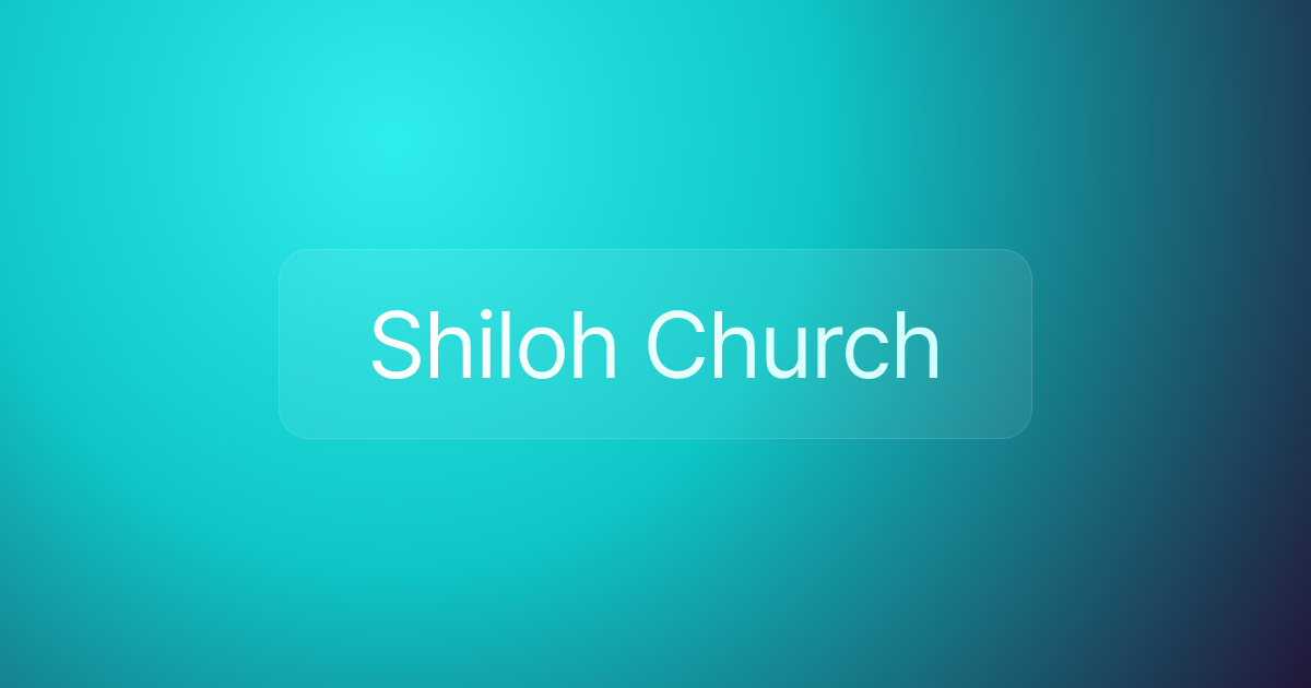 Shiloh Church
