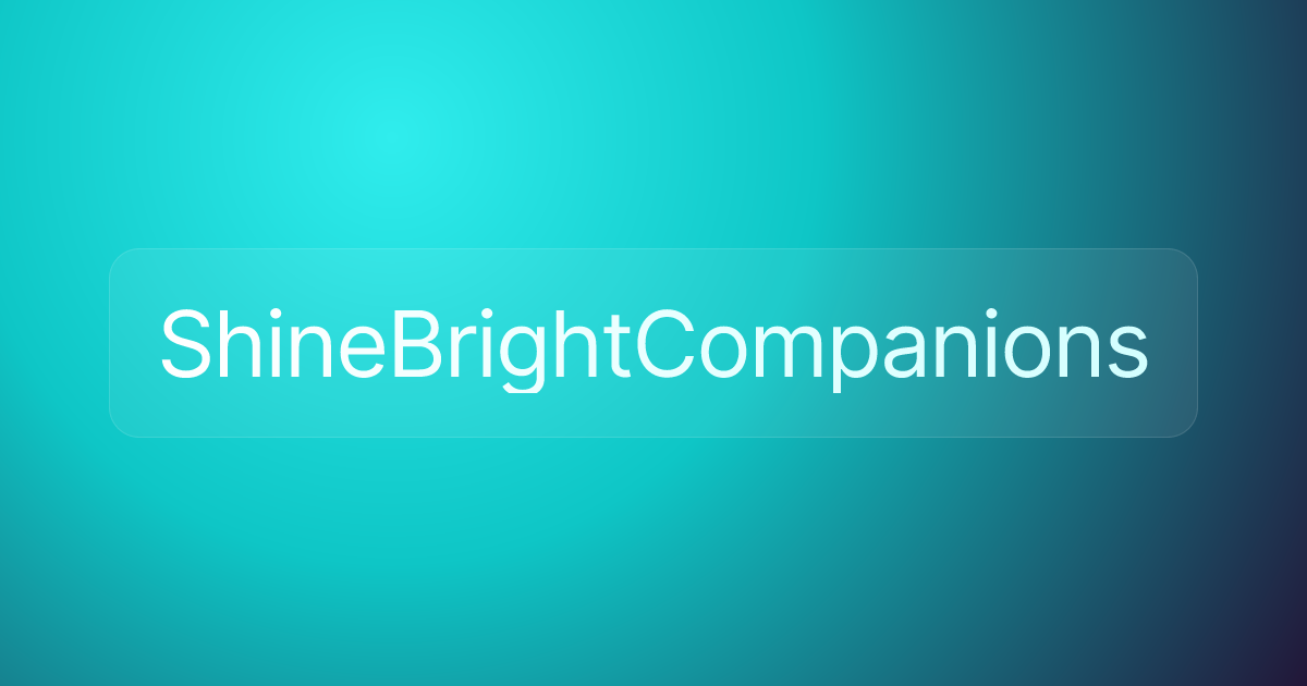 ShineBrightCompanions
