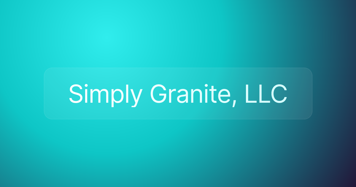 Simply Granite, LLC