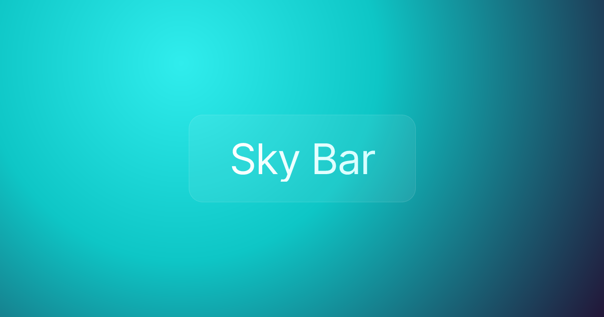Sky Bar