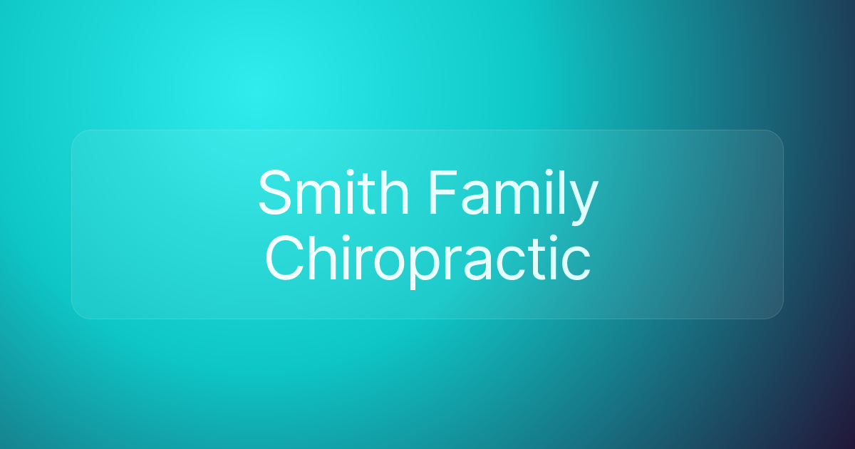 Smith Family Chiropractic