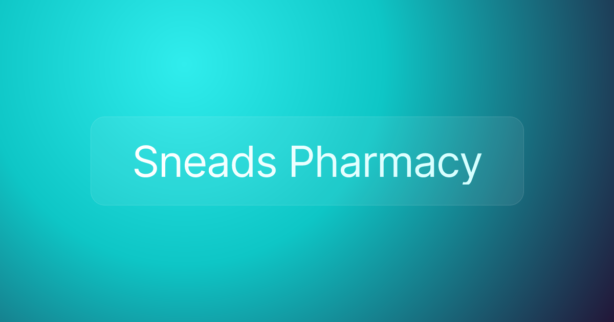 Sneads Pharmacy