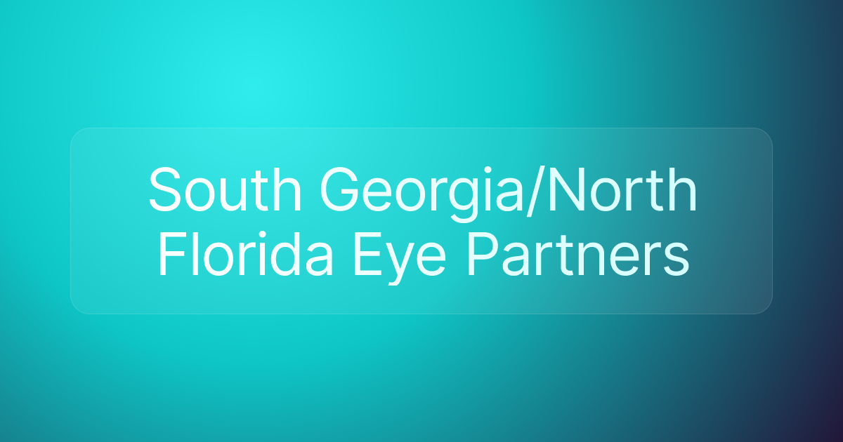 South Georgia/North Florida Eye Partners