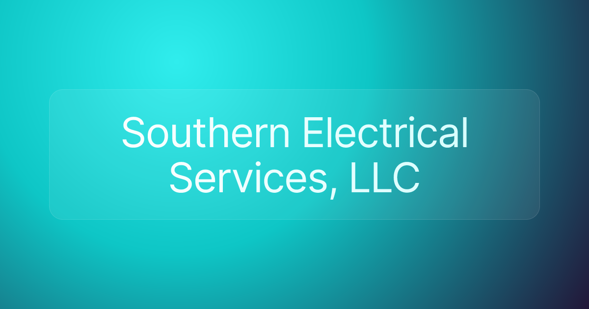 Southern Electrical Services, LLC