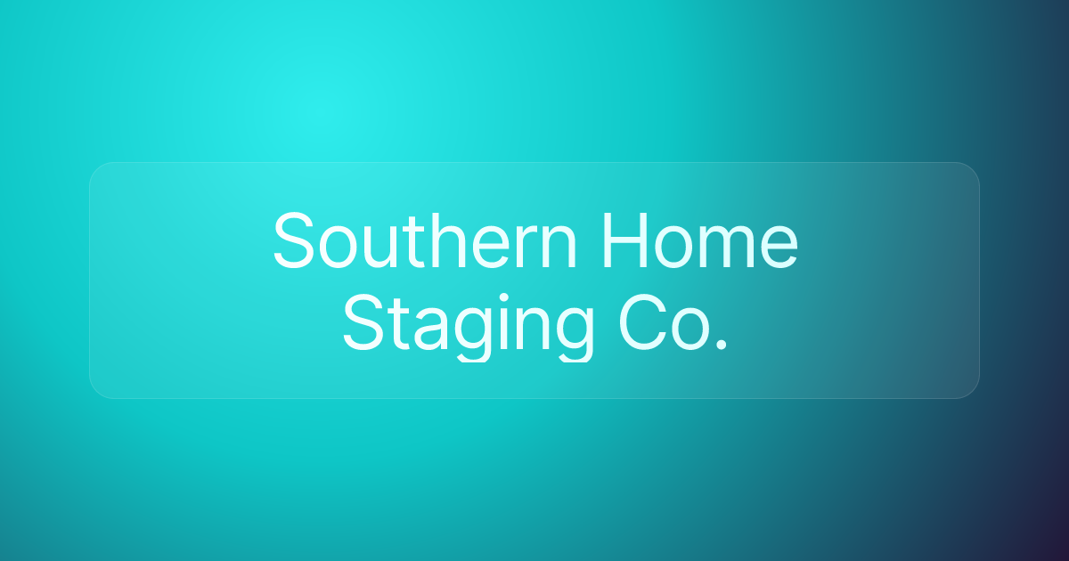 Southern Home Staging Co.