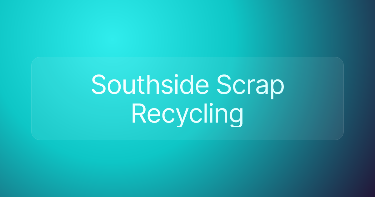 Southside Scrap Recycling