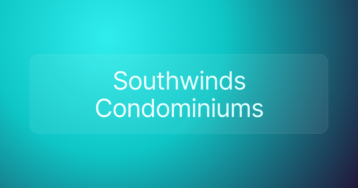 Southwinds Condominiums
