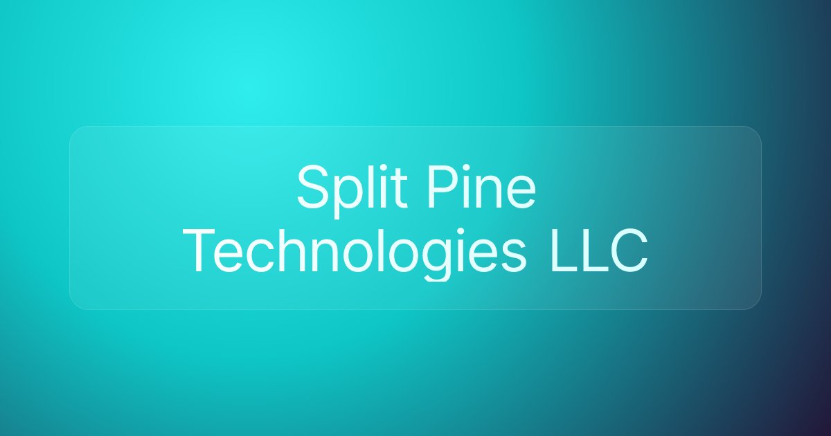 Split Pine Technologies LLC