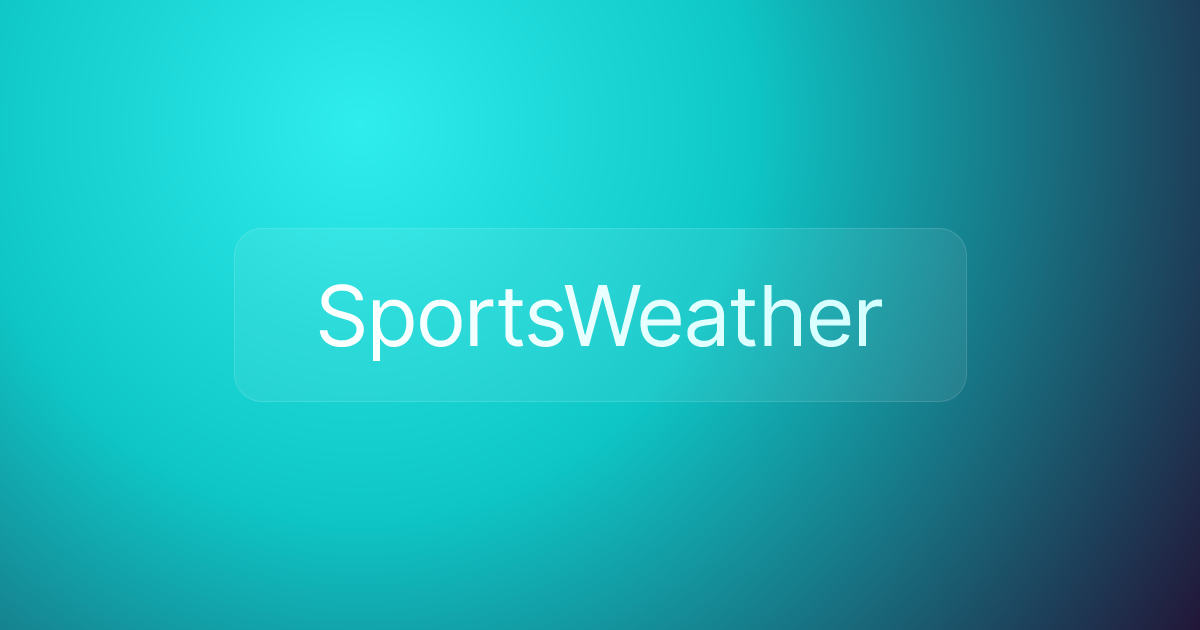 SportsWeather