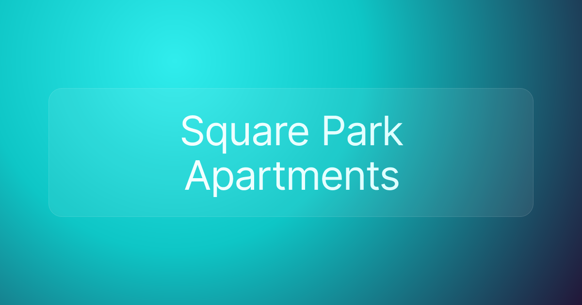 Square Park Apartments