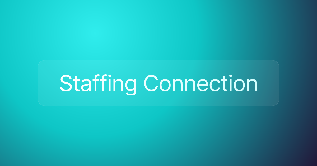 Staffing Connection
