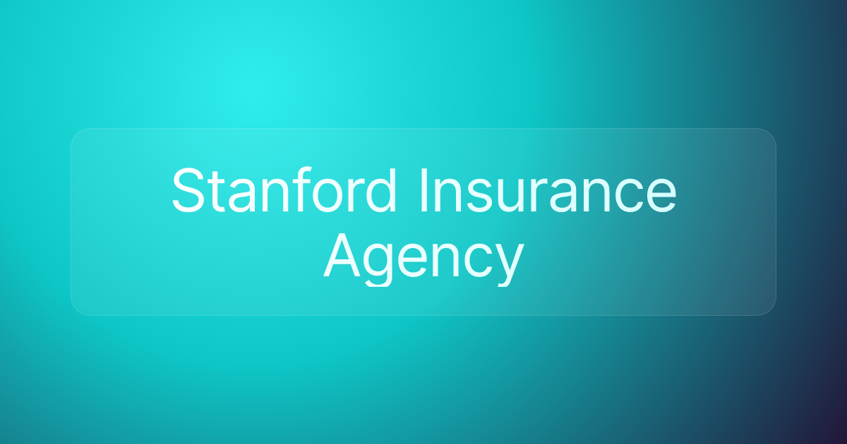 Stanford Insurance Agency