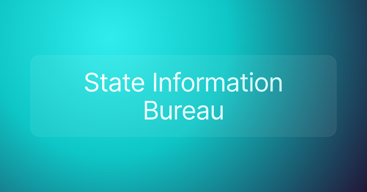 State Information Bureau