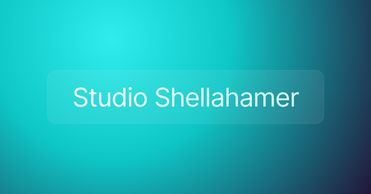 Studio Shellahamer