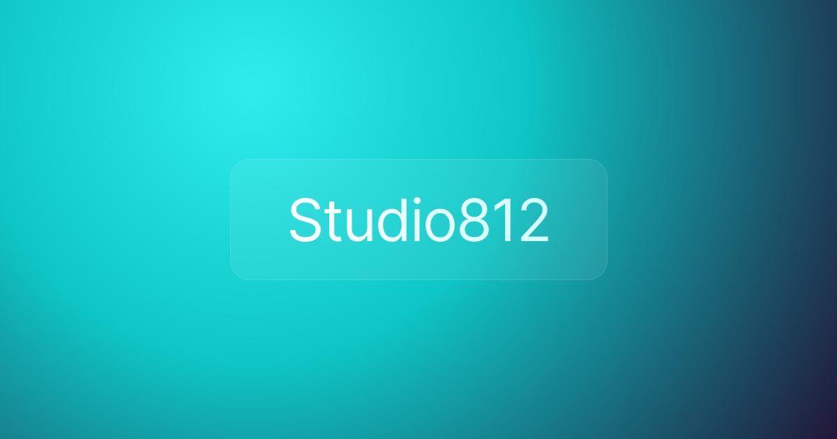 Studio812