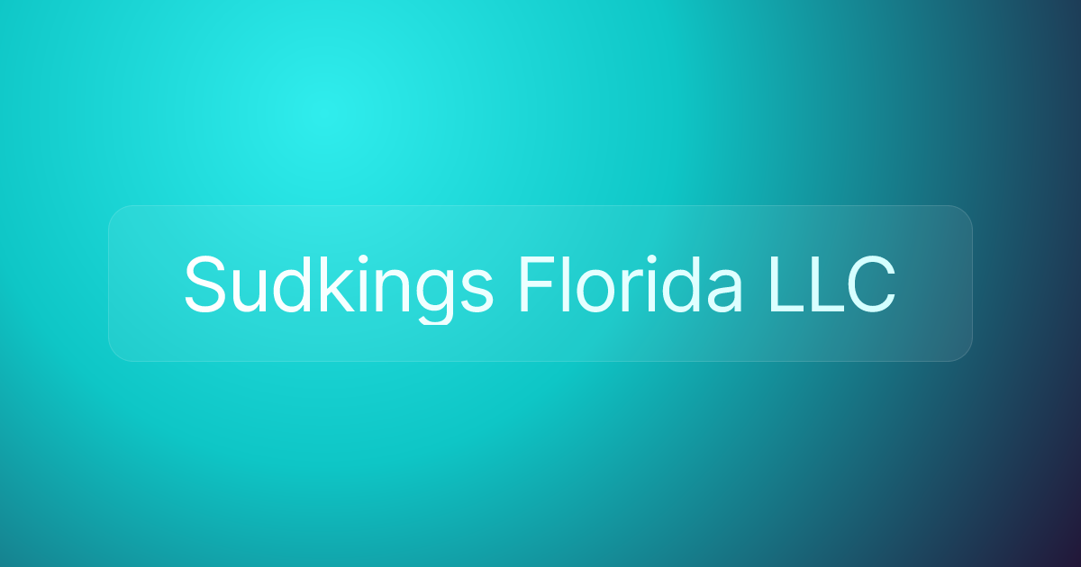 Sudkings Florida LLC