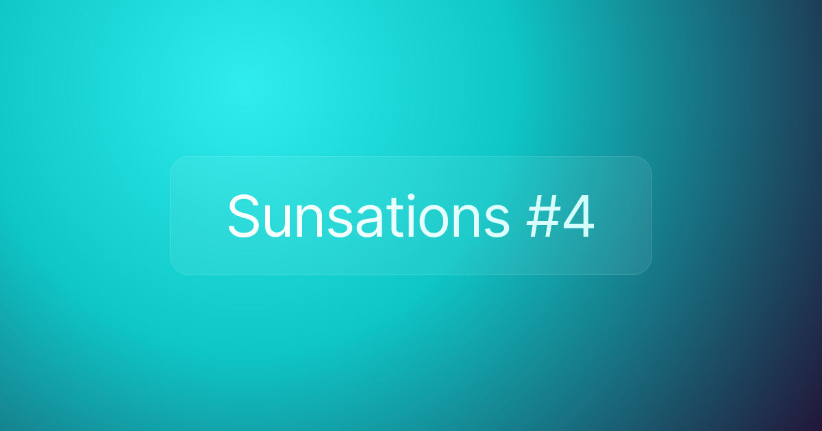 Sunsations #4