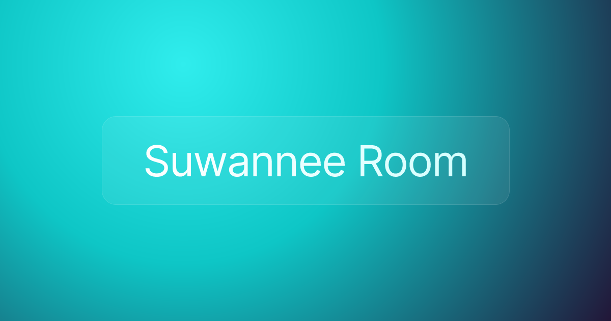Suwannee Room